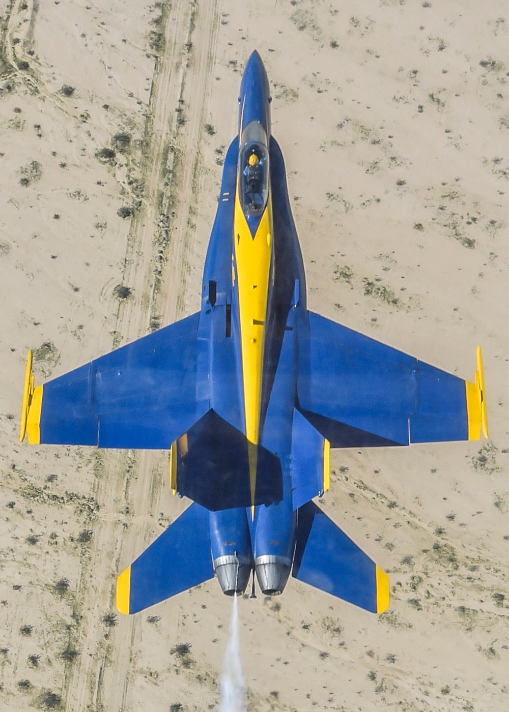 Blue Angels Conduct Training Flight Over Imperial Valley