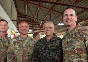 JTF-B representatives attend Artillery Day