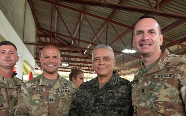 JTF-B representatives attend Artillery Day