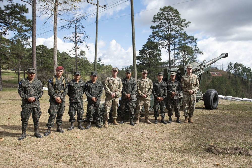 JTF-B representatives attend Artillery Day