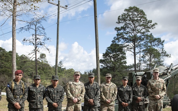 JTF-B representatives attend Artillery Day