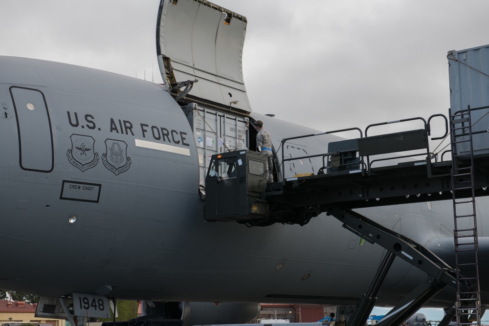 KC-10 adds Bicon containers to its load capabilities