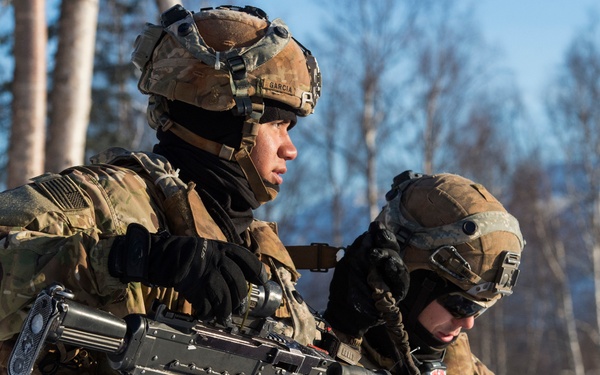 Spartans and Gimlets conduct cold weather training at JBER