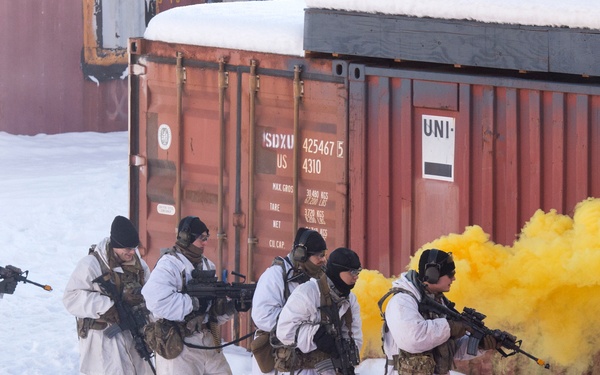 Spartans and Gimlets conduct cold weather training at JBER