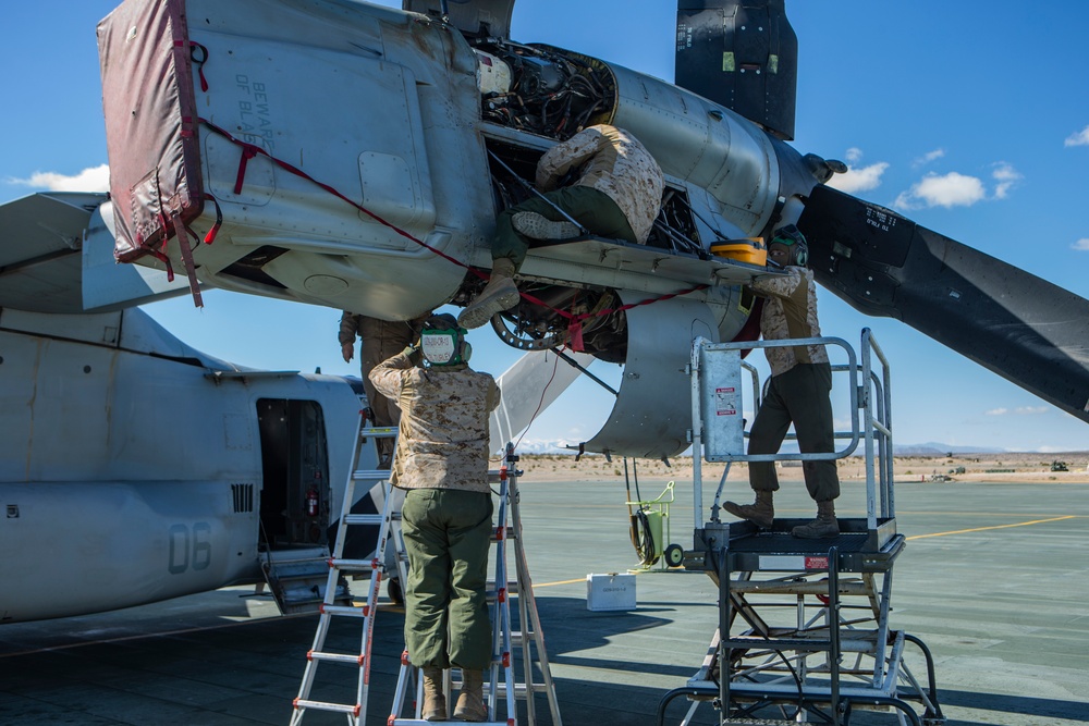 MAGTF-6: ACE Conducts Maintenance