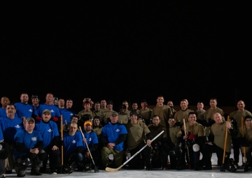 2nd Annual Broomball game