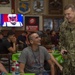 Chief of Navy Reserve watches Super Bowl with CLDJ service members