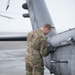 40-hour maintenance on 1CAB 1ID UH-60 Black Hawk in cold weather