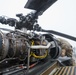 40-hour maintenance on 1CAB 1ID UH-60 Black Hawk in cold weather