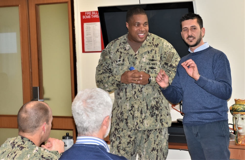 NAVSUP FLC Sigonella leaders meet to plot command’s course for 2019