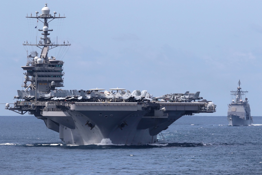 Carrier Strike Group (CSG) 3 operations, USS Spruance (DDG) 111