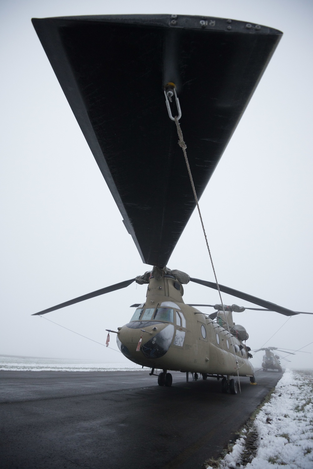 Belgium Staging of 1CAB 1ID Helicopters for Atlantic Resolve