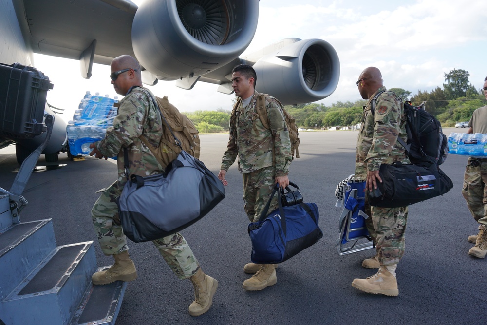 HIANG’s 292nd CBCS has aloha-filled departure to AFRICOM