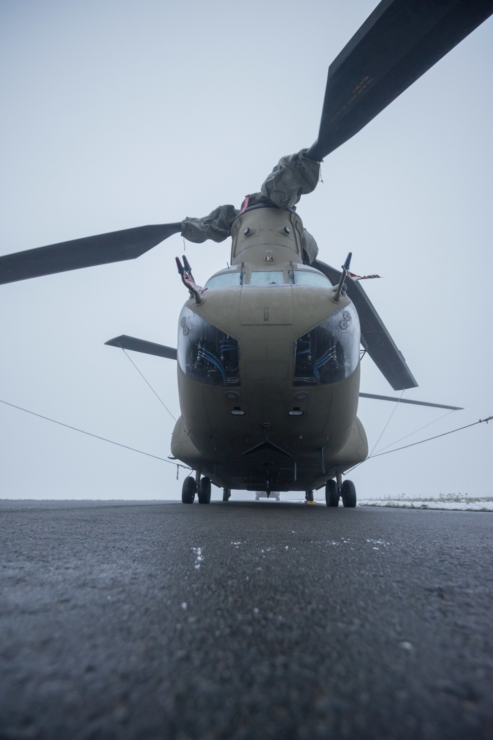 Belgium Staging of 1CAB 1ID Helicopters for Atlantic Resolve