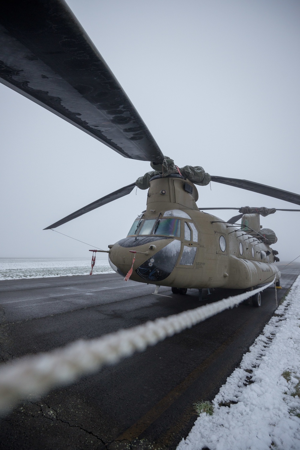 Belgium Staging of 1CAB 1ID Helicopters for Atlantic Resolve