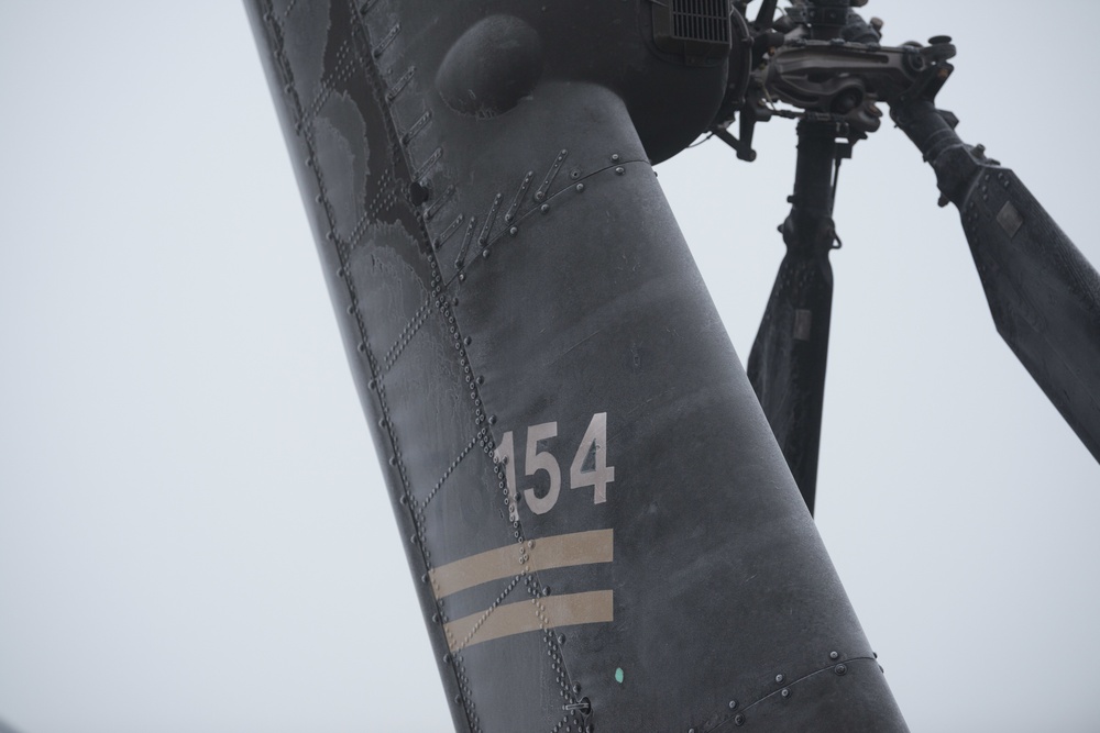 Belgium Staging of 1CAB 1ID Helicopters for Atlantic Resolve