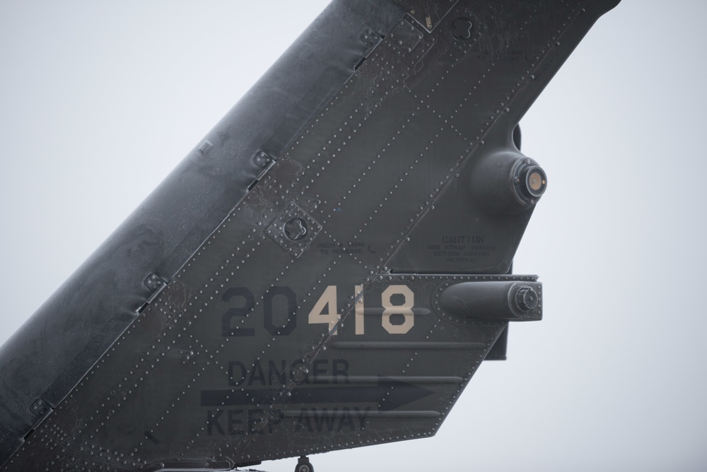 Belgium Staging of 1CAB 1ID Helicopters for Atlantic Resolve