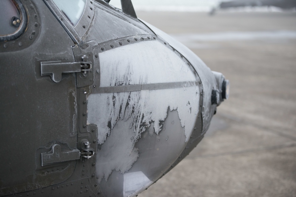 Belgium Staging of 1CAB 1ID Helicopters for Atlantic Resolve