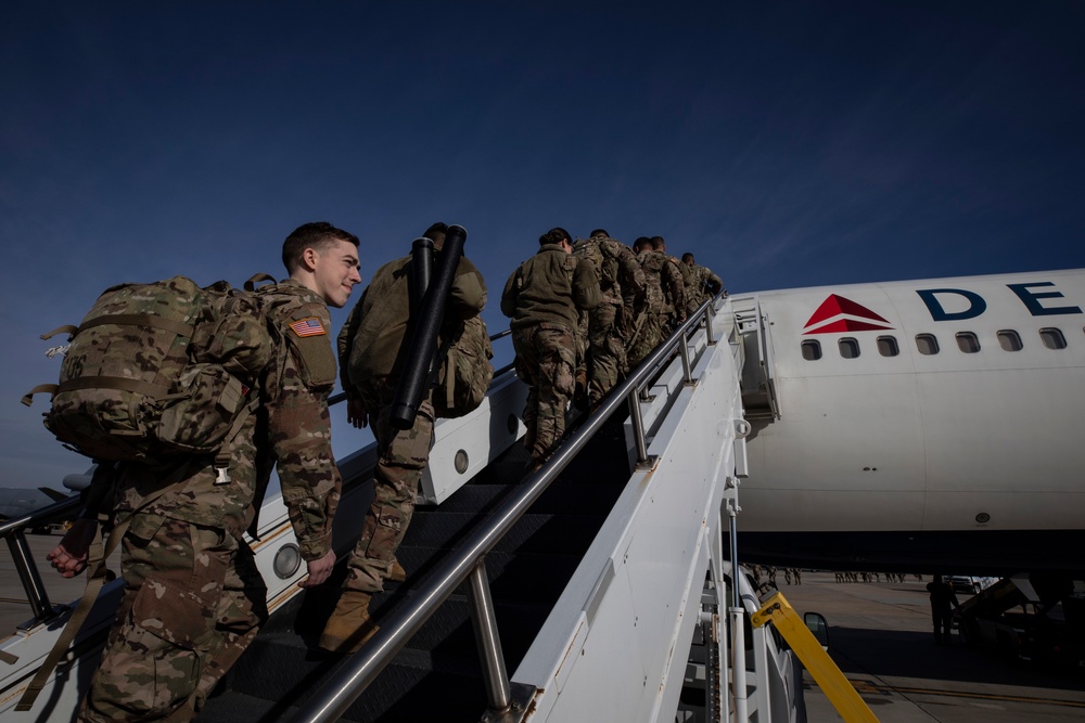 2-113th Infantry Regiment departs JBMDL