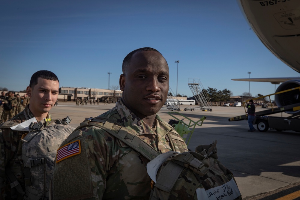 2-113th Infantry Regiment departs JBMDL