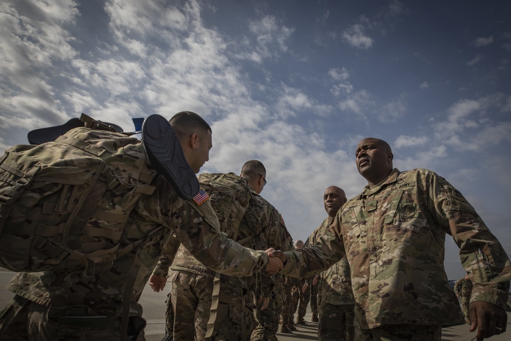 2-113th Infantry Regiment departs JBMDL