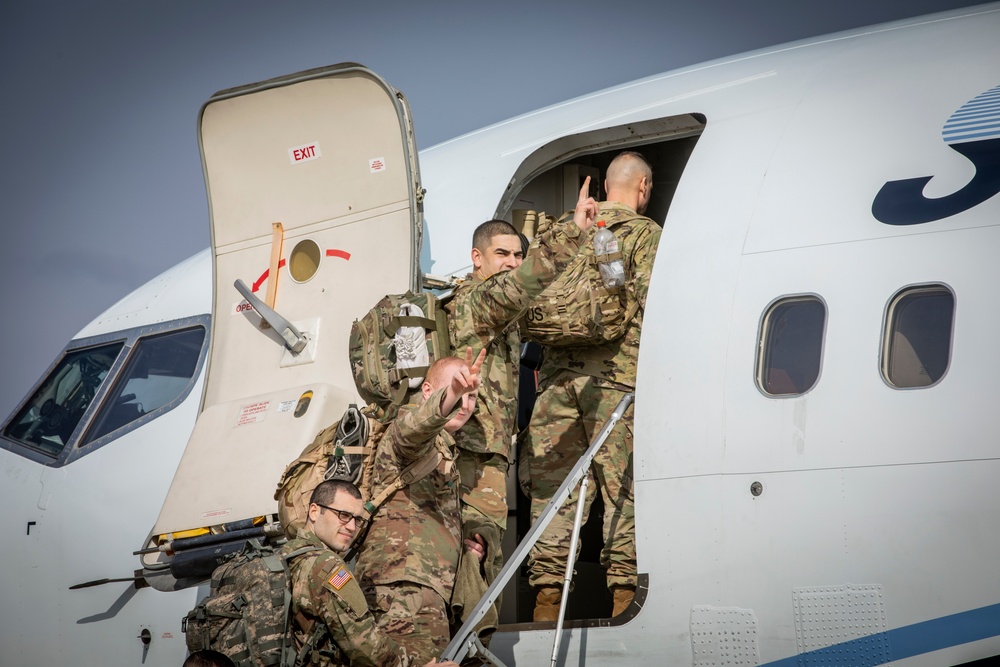 2-113th Infantry Regiment departs JBMDL