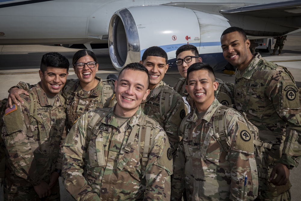 2-113th Infantry Regiment departs JBMDL