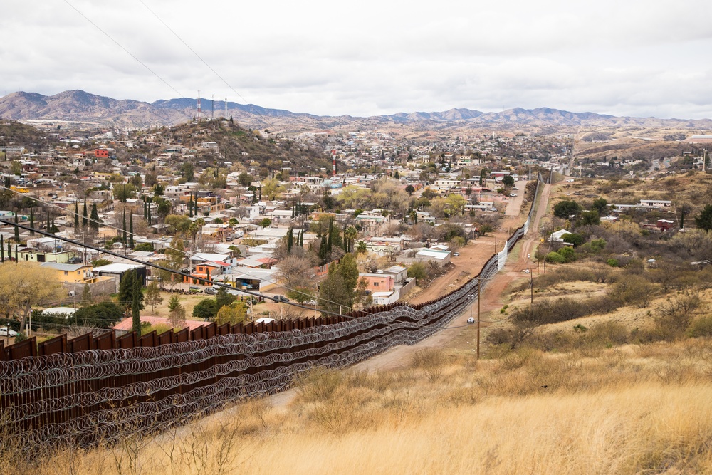 Nogales Border Wall and Constantinia Wire