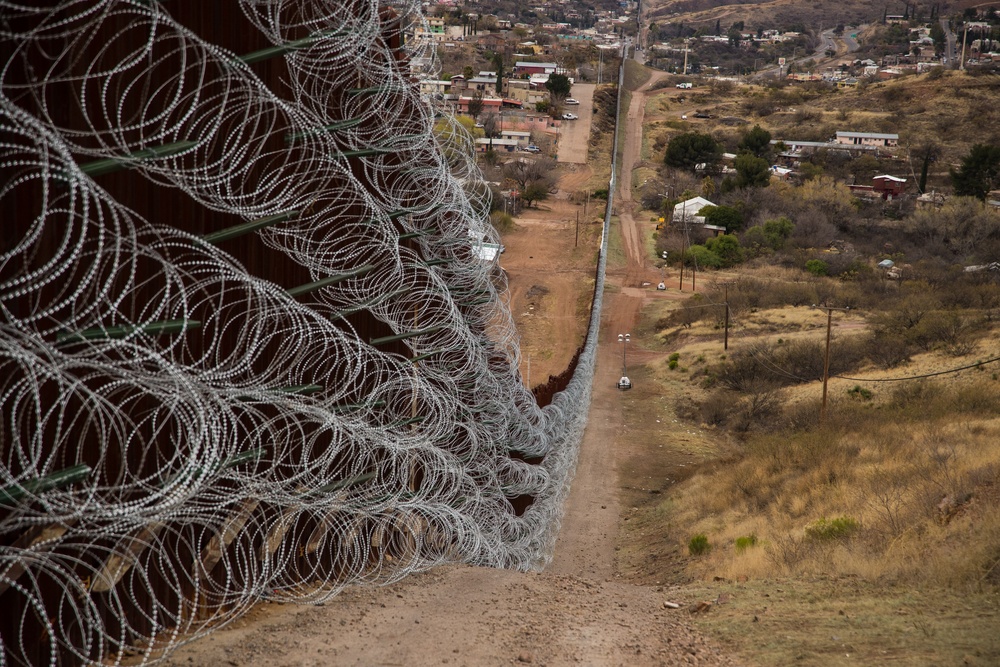 Nogales Border Wall and Constantinia Wire