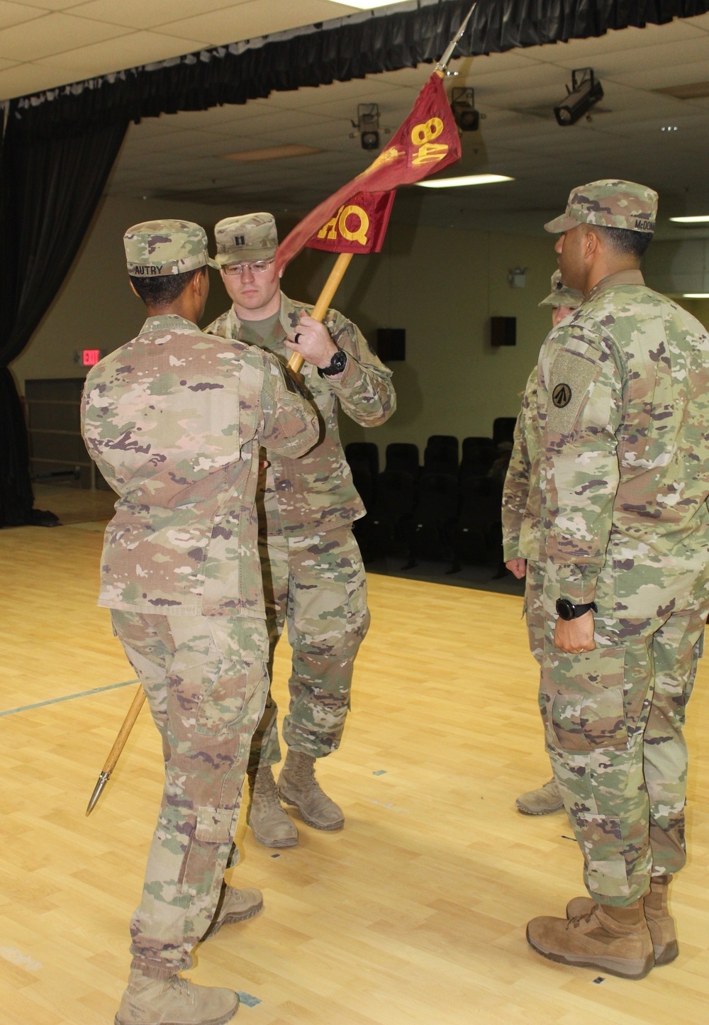 HHD 840th Transportation Battalion Change of Command