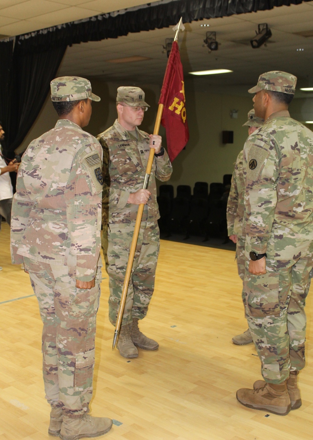 HHD 840th Transportation Battalion Change of Command