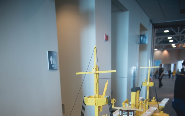 Detailed LEGO Model of USS Maine