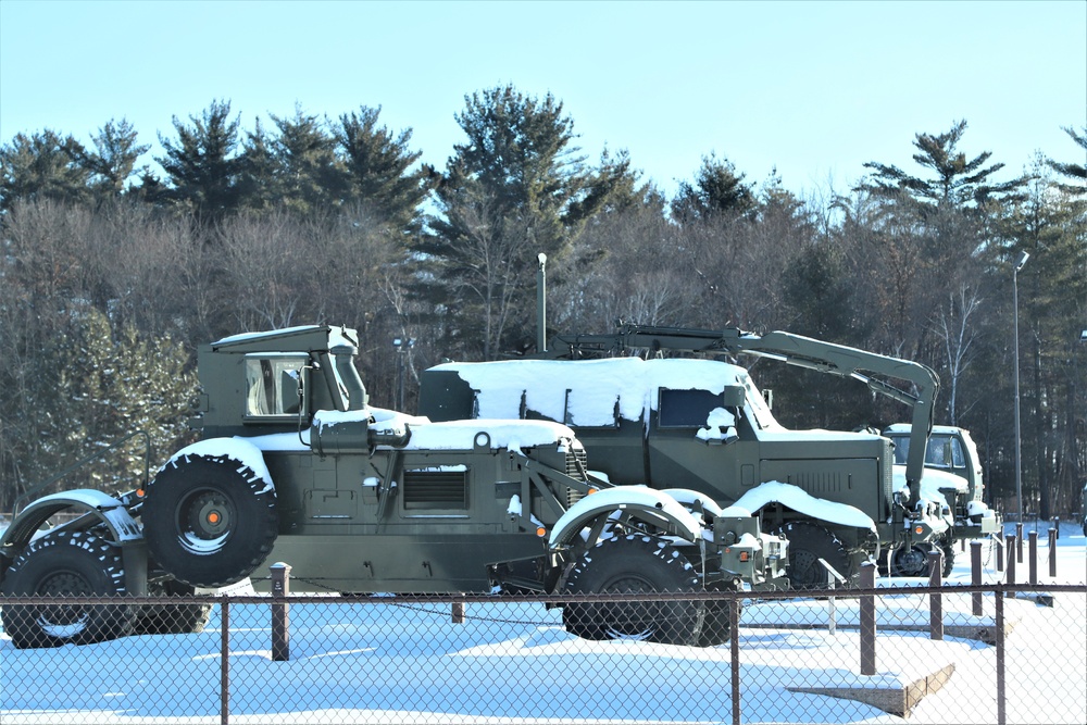Fort McCoy Equipment Park: January 2019