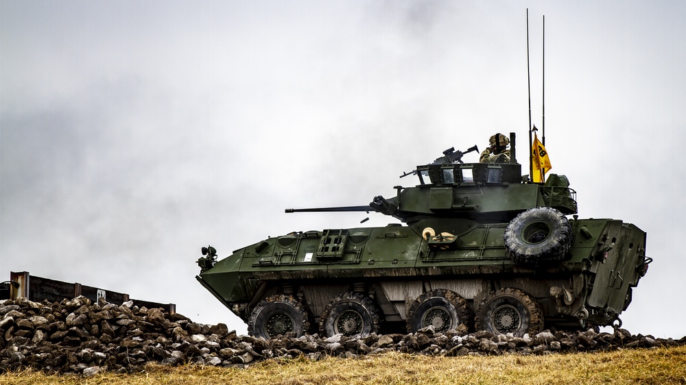 68th Armor Trains at Camp Atterbury