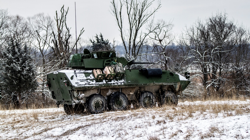 68th Armor Trains at Camp Atterbury