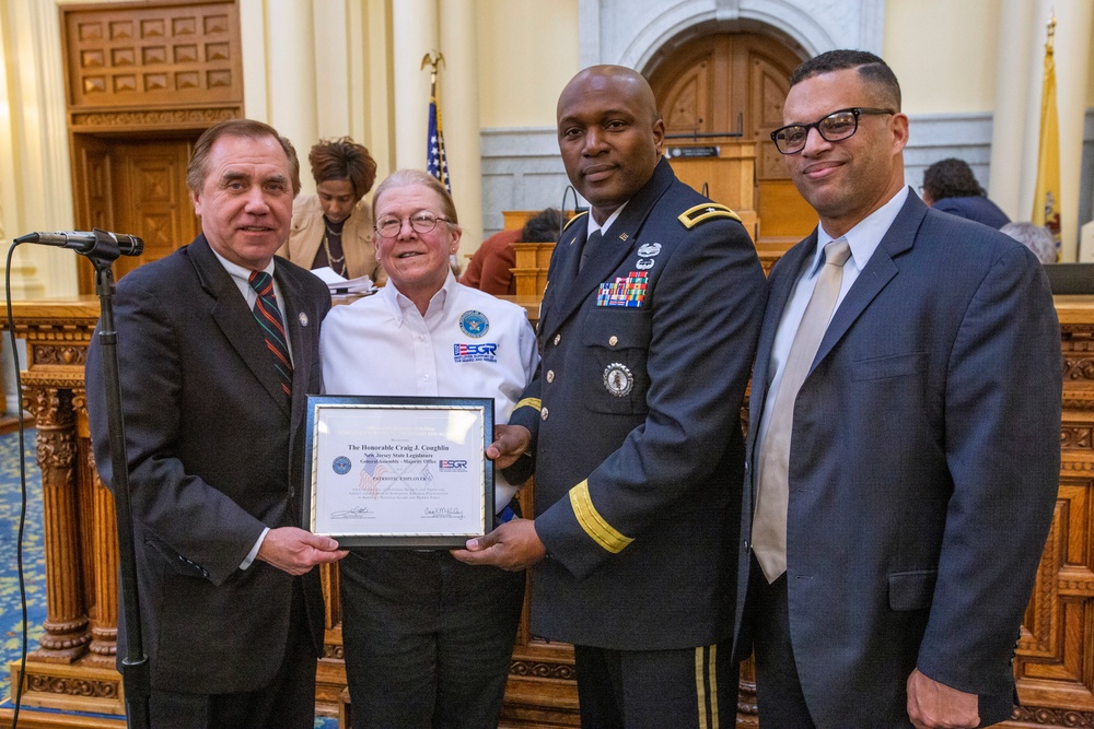 ESGR recognizes N.J. Assembly Speaker