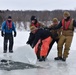 U.S. Navy Divers Conduct Unique Training under Camp Ripley’s Frozen Lakes