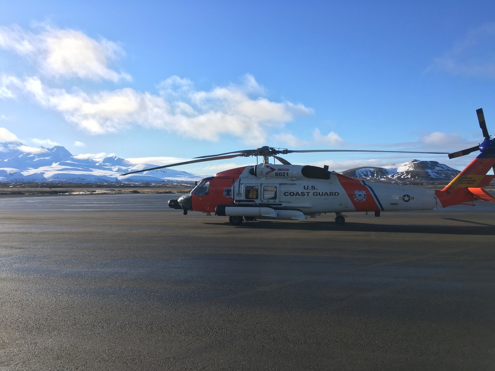 Air Station Kodiak MH-60 Jayhawk at FOL Cold Bay