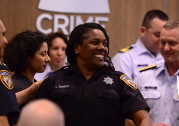 Coast Guard presents awards to Harris County Sheriff's Office deputies