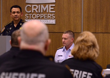 Coast Guard presents awards to Harris County Sheriff's Office deputies