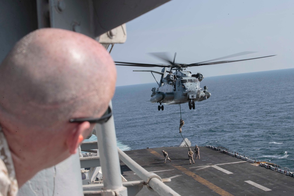 Kearsarge Fast Rope Training