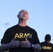 USARCENT Soldiers participate in a physical readiness training (PRT) session in honor of Soldiers