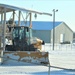 Contractors clear snow at Fort McCoy after late January snow