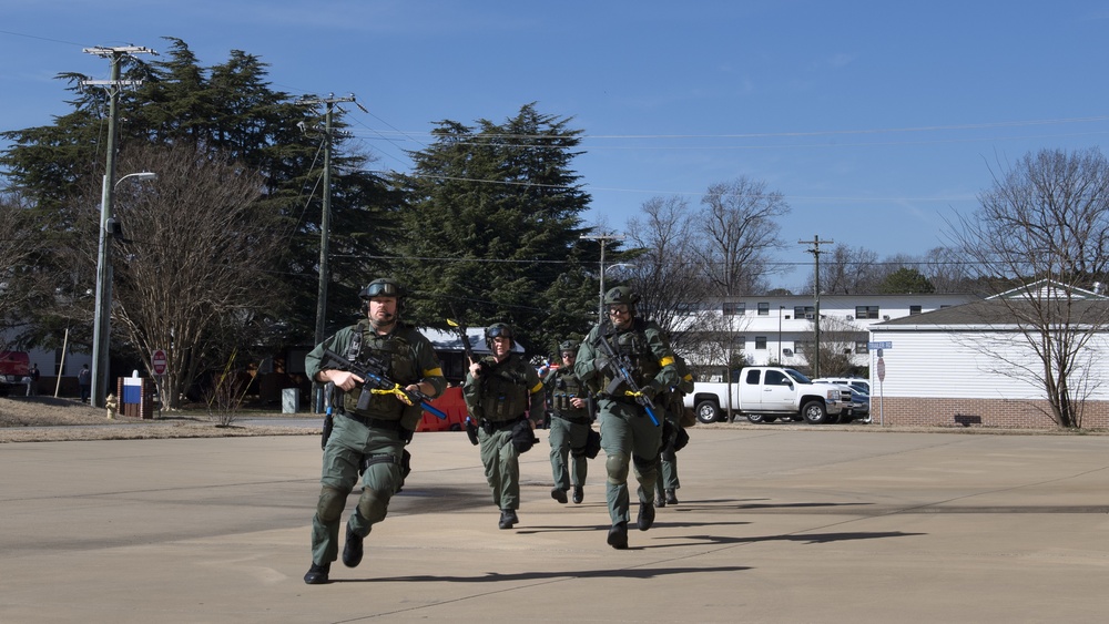 Naval Weapons Station Yorktown and Cheatham Annex Active Shooter Drill, CSSC19