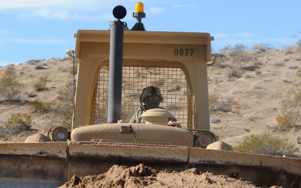 Operating a D7 Dozer