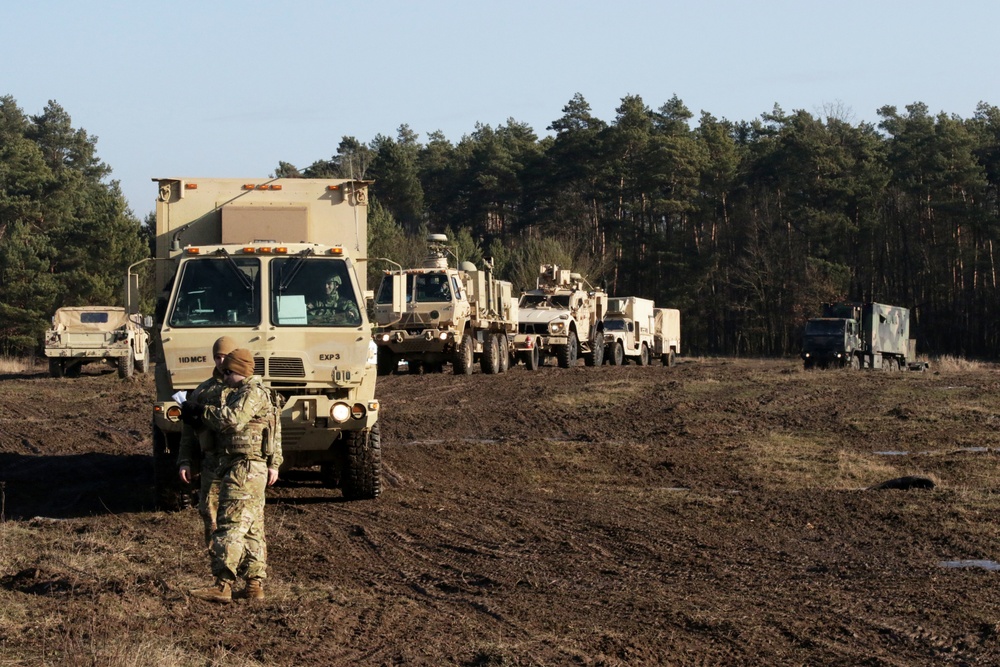 Mission Command Element Command Post Field Training Exercise