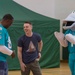 Dolphin Cheerleaders visit RAF Alconbury