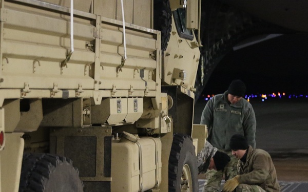 41st Engineer Company Deploys