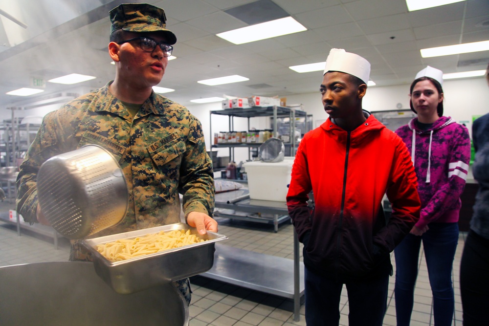 16th Annual Job Shadowing Event takes place at the Combat Center