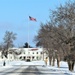 American Flag and Fort McCoy